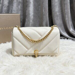 BVLGARI Serpenti Forever Maxi Chain Shoulder Bag